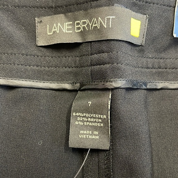 Lane Bryant NWT Black Right Fit Houston Dress Pants Size 26 - Picture 8 of 12